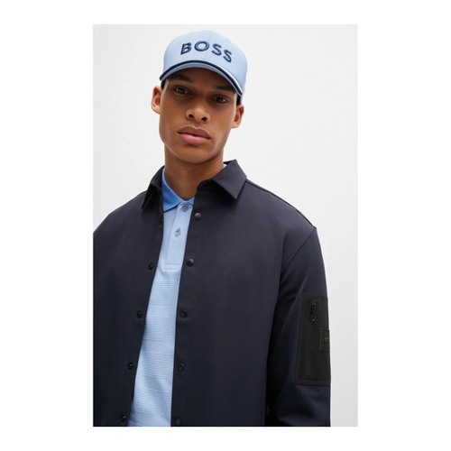 Bild von BOSS Herren B EXPEDIT Relaxed-Fit Overshirt - Eine stilvolle Wahl für jedes Wetter