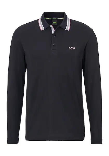 Bild von BOSS GREEN Poloshirt »Plisy«, mit Polokragen