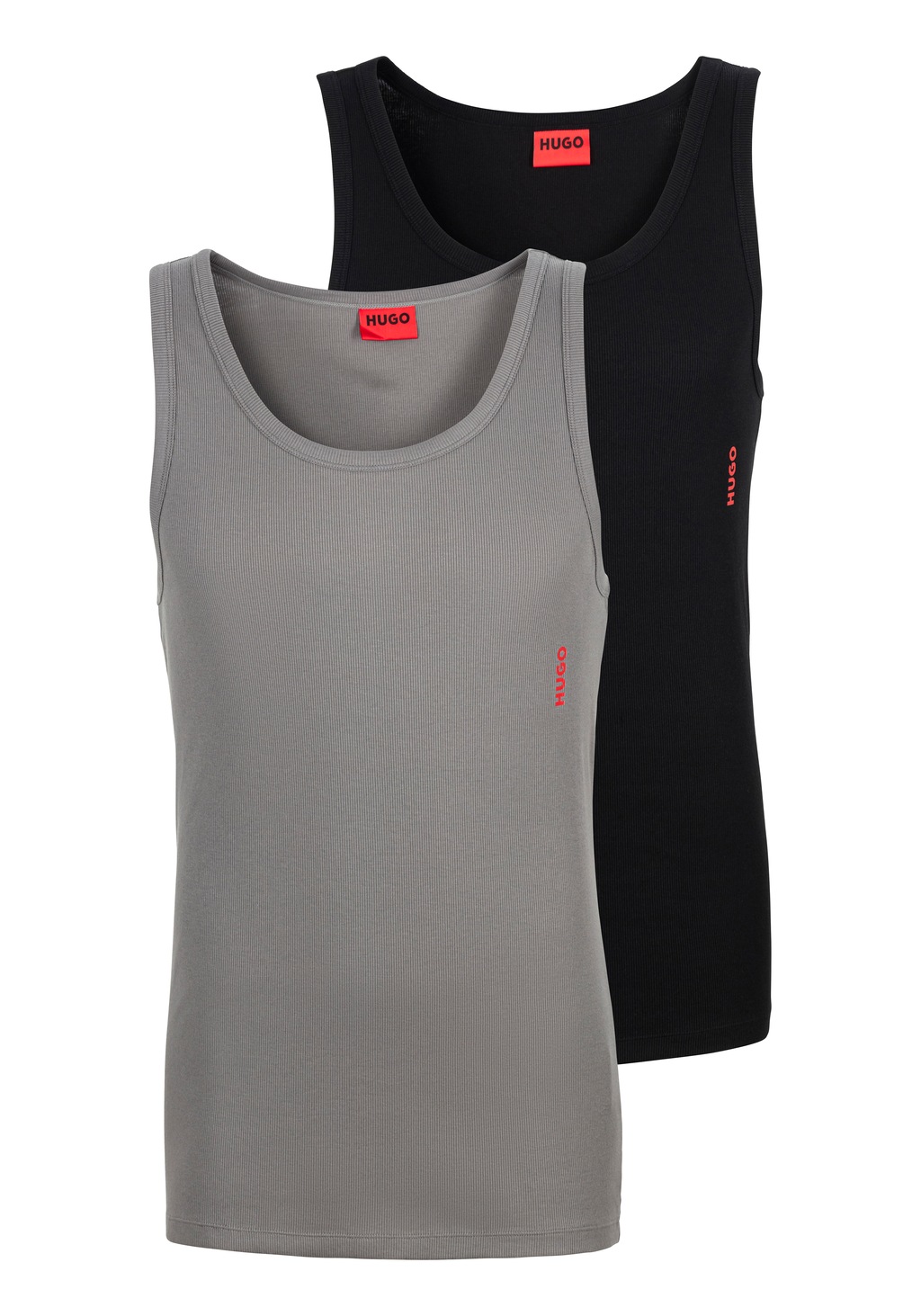 Bild von HUGO Underwear Muskelshirt "TANK TOP TWIN PACK", mit Logoschriftzug