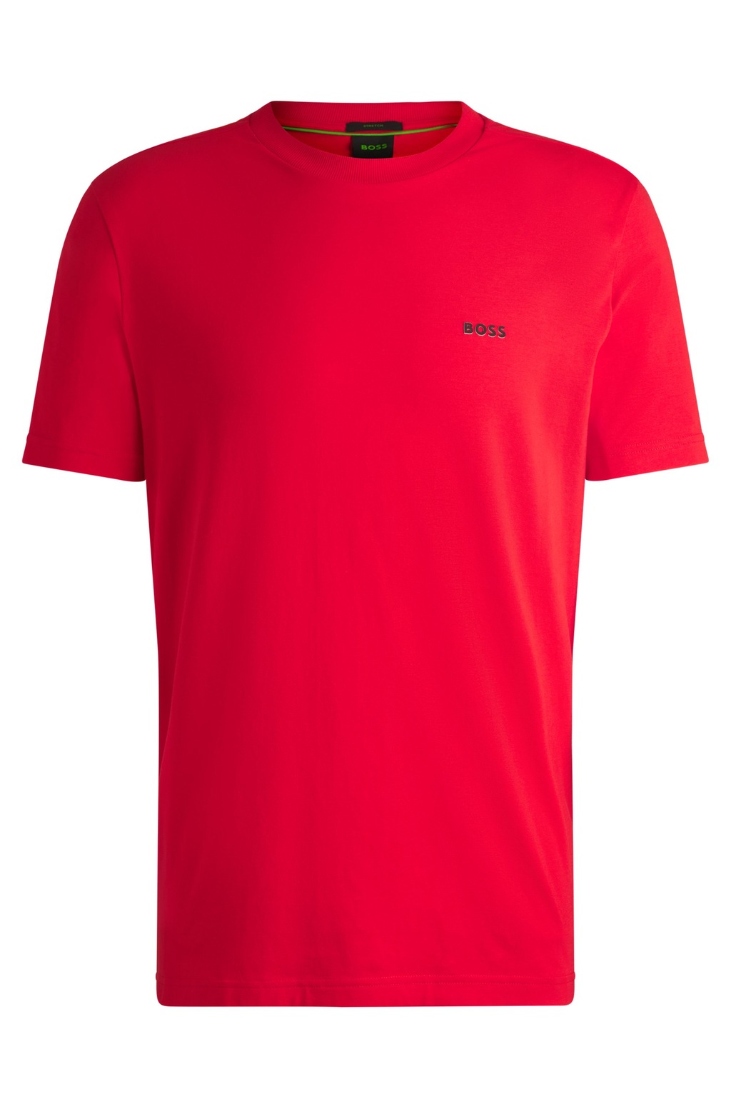 Bild von BOSS GREEN T-Shirt "Tee", mit gummiertem Kontrast-Logo