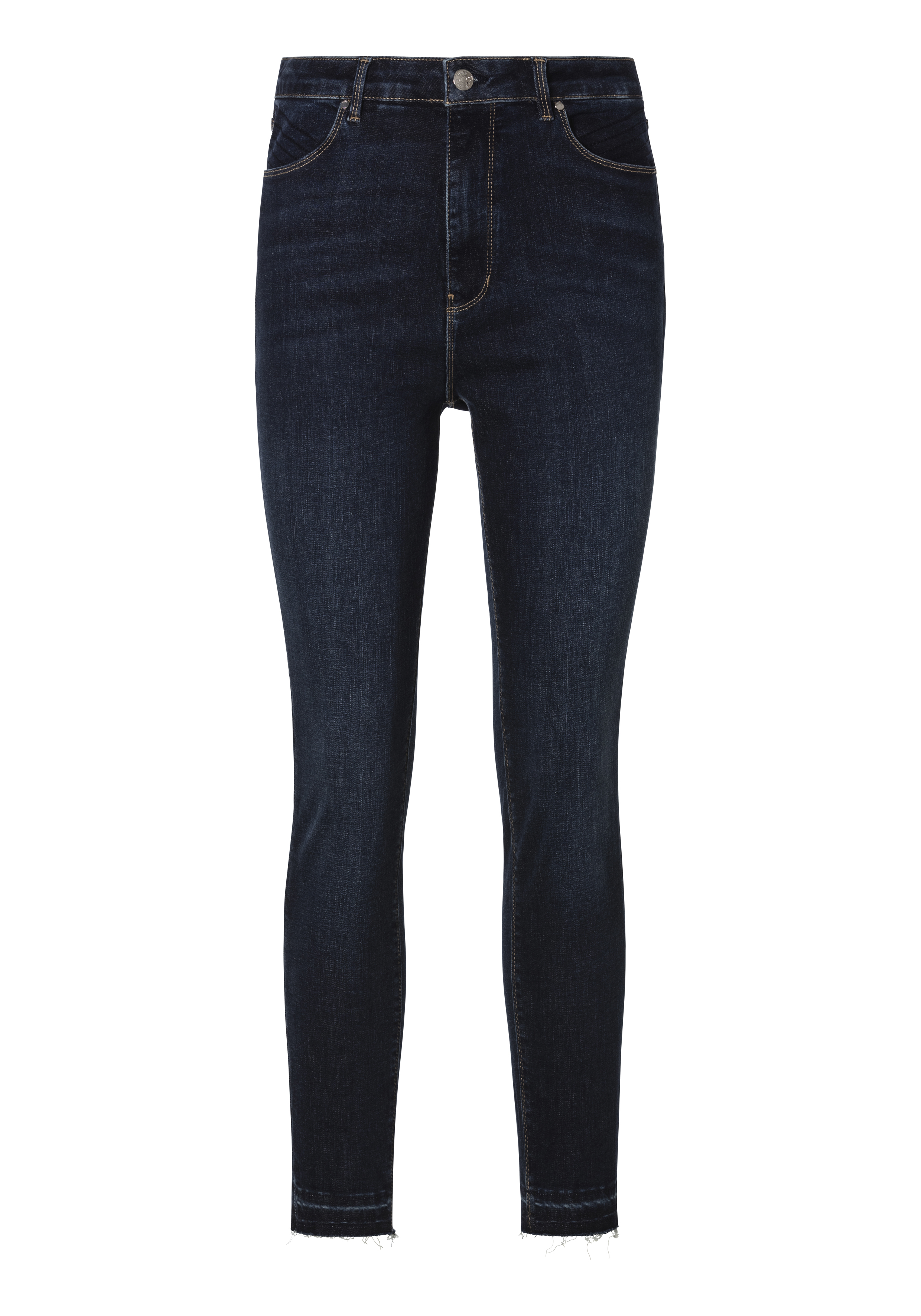Bild von BOSS ORANGE Skinny-fit-Jeans »Maye High Rise Slim Premium Damenmode«, (BOSS ORANGE DENIM), mit Logostickerei auf der Tasche