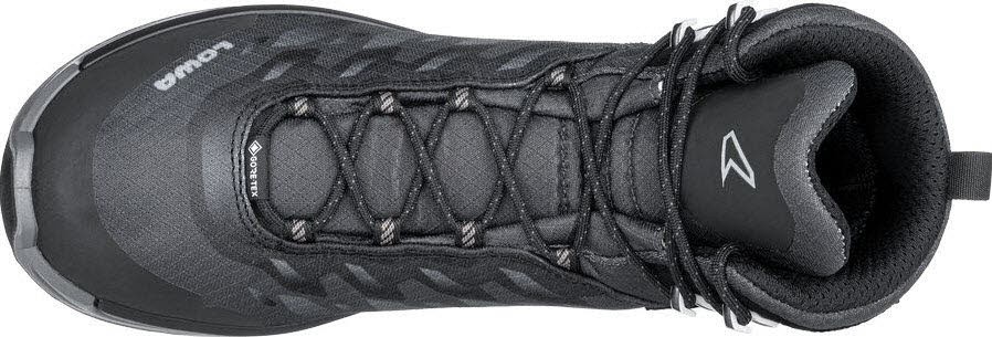 Bild von LOWA Multifunktionsschuhe "Ferrox GTX Mid", wasserdicht, atmungsaktiv, für Herren, grau, 45