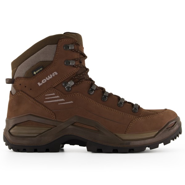 Bild von Lowa - Renegade Evo GTX Mid Wide - Wanderschuhe Gr 11 - Wide braun/grau