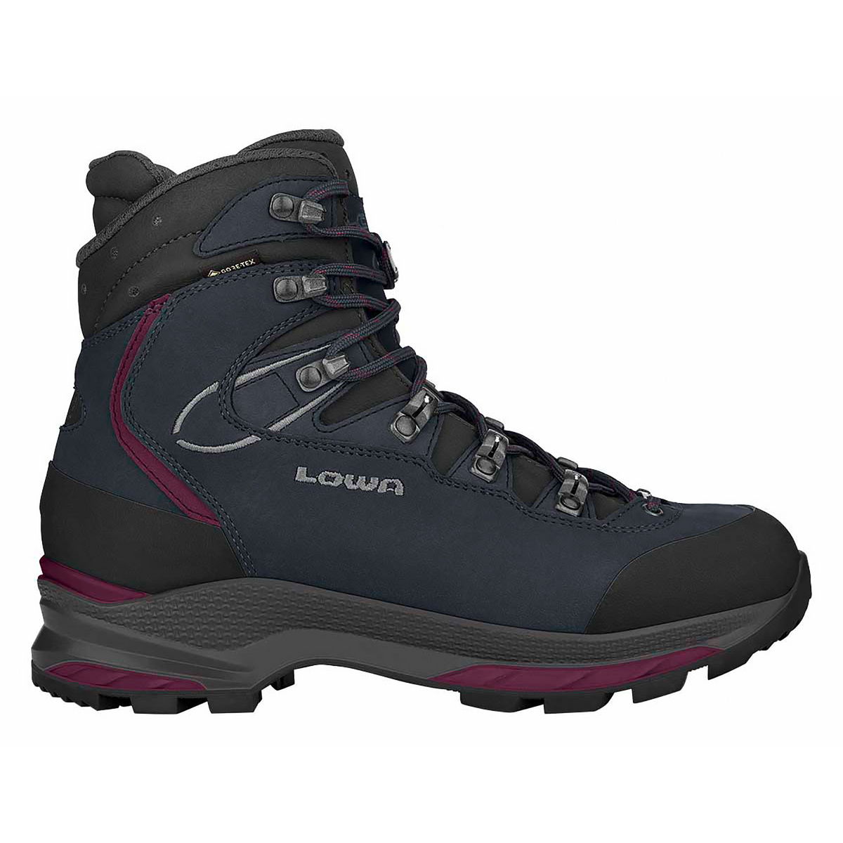 Bild von damen wanderschuhe lowa mauria evo gore tex blau