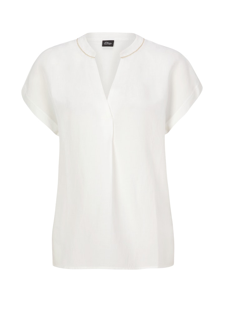 Bild von S.Oliver T-Shirt kurzarm - weiß - 48