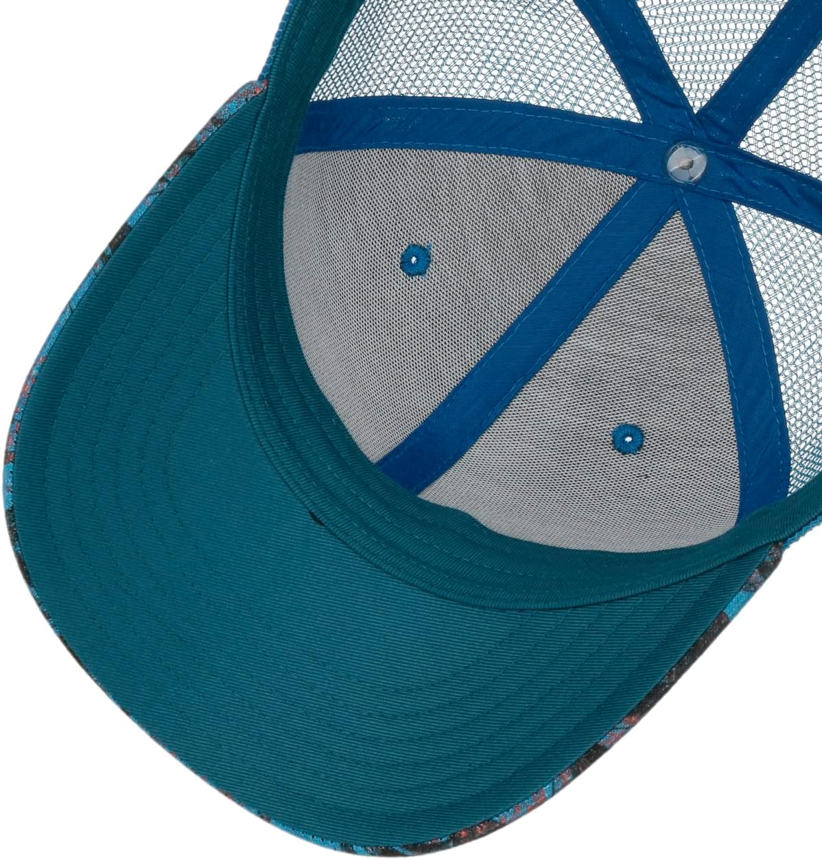 Bild von Stetson Vilco Organic Linen Sustainable Trucker Cap Herren/Damen One Size (56-60 cm) - Größenverstellbare Snapback Meshcap - Baseballcap aus Leinen - Frühling/Sommer blau One Size