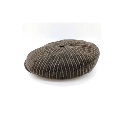 Bild von Stetson Flat Cap Ballonmütze Newsboy brown black