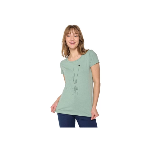 Bild von GREENBOMB Bio-Damen-T-Shirt "Nature Reed" - Natürlich und Stilvoll