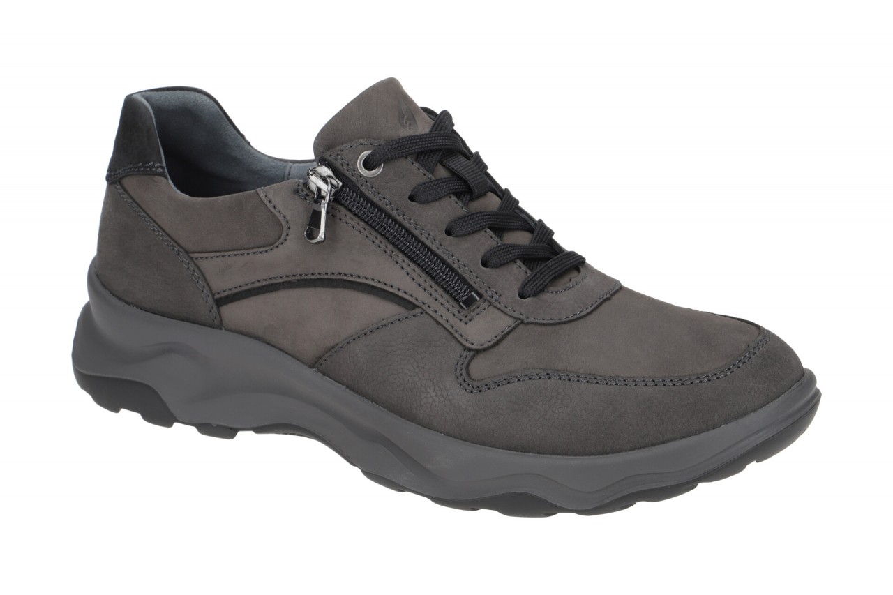 Bild von Waldl?ufer H 718006 300 696 dunkel-grau - bequeme Halbschuhe f?r Herren