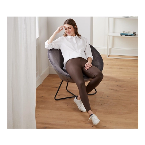 Bild von Elegante Beschichtete Leggings für Damen