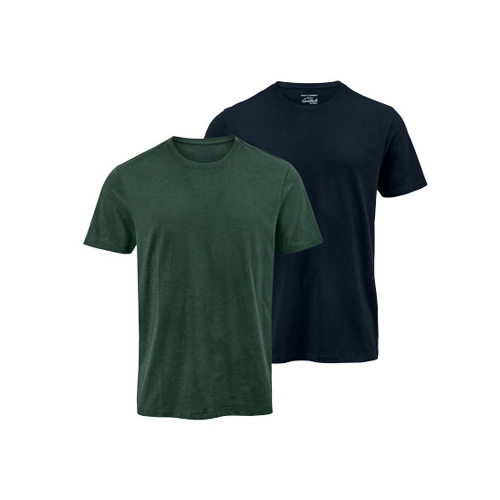 Bild von Hochwertige 2 T-Shirts mit Rundhalsausschnitt für jeden Tag