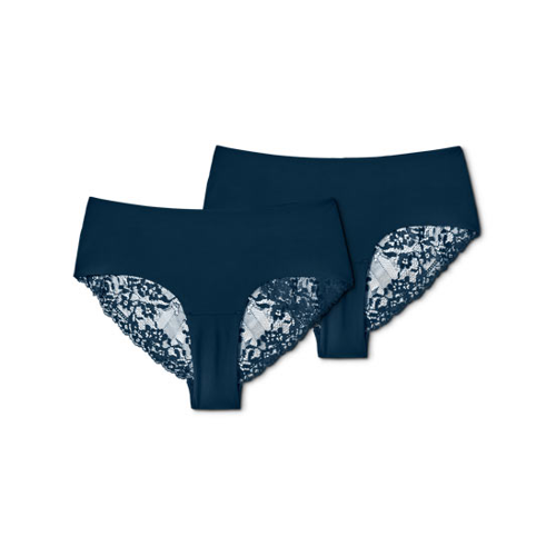 Bild von 2 Magic-Cut-Brazilslips in dunkelblau – Komfort und Eleganz vereint