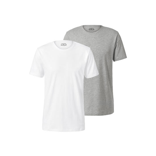 Bild von Hochwertige Bio-Baumwoll-T-Shirts im Doppelpack