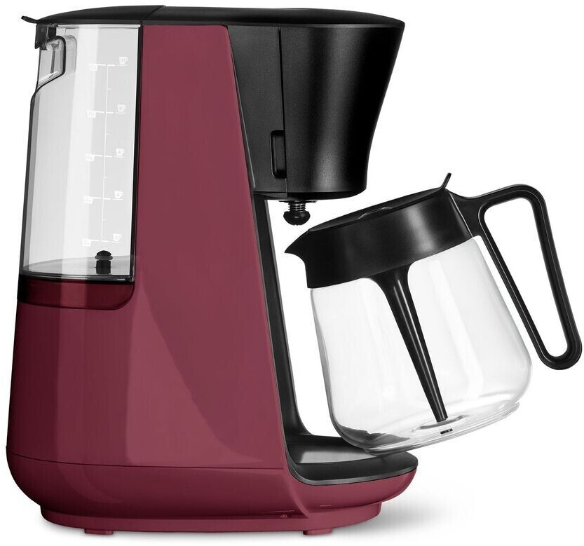 Bild von Tchibo Filterkaffeemaschine „Let’s Brew“, Filterkaffeemaschine, Rot, Schwarz