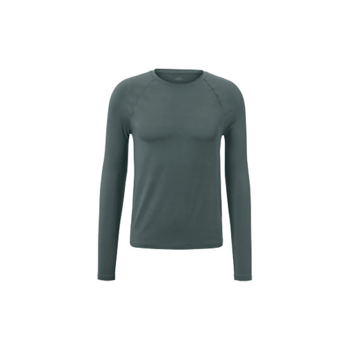 Bild von Langarm-Funktionsshirt in Dunkelgrün – Ideal für Aktive