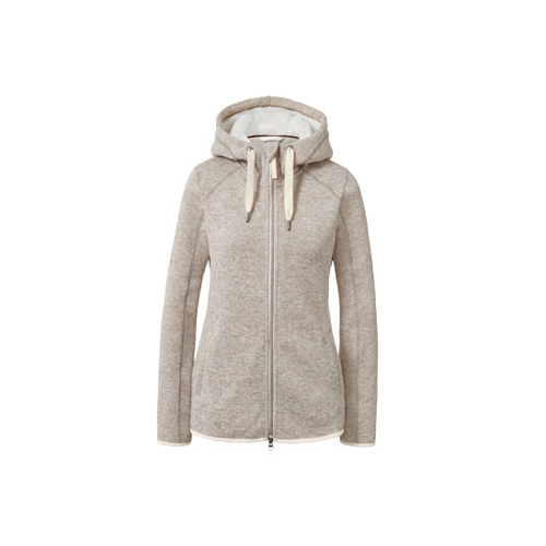 Bild von Teddy-Strickfleecejacke in Beige – Stilvoll und Warm