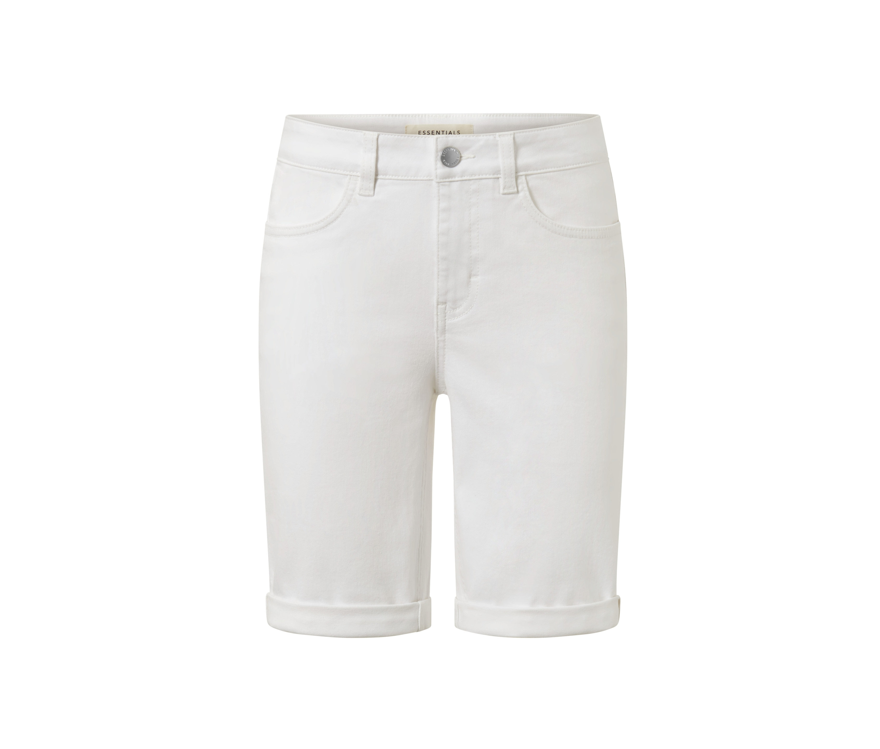 Bild von Tchibo - Denim-Shorts – Fit Lea - Damen - Gr. 42 - creme