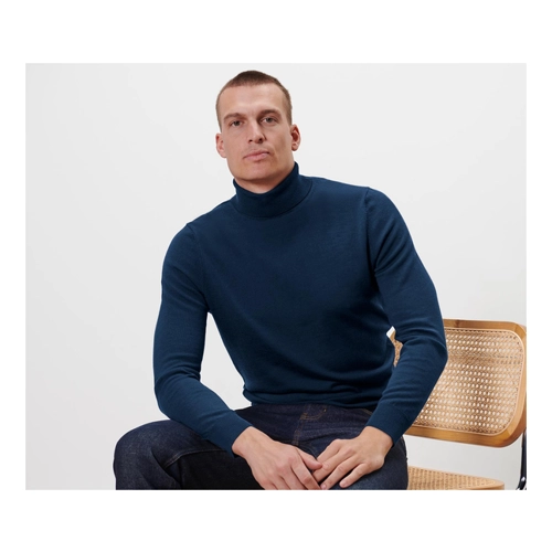 Bild von Merino-Pullover in Navy