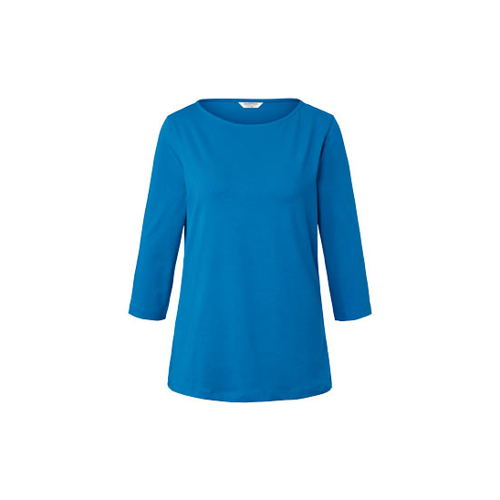 Bild von Elegantes Shirt mit 3/4-Arm in Azurblau