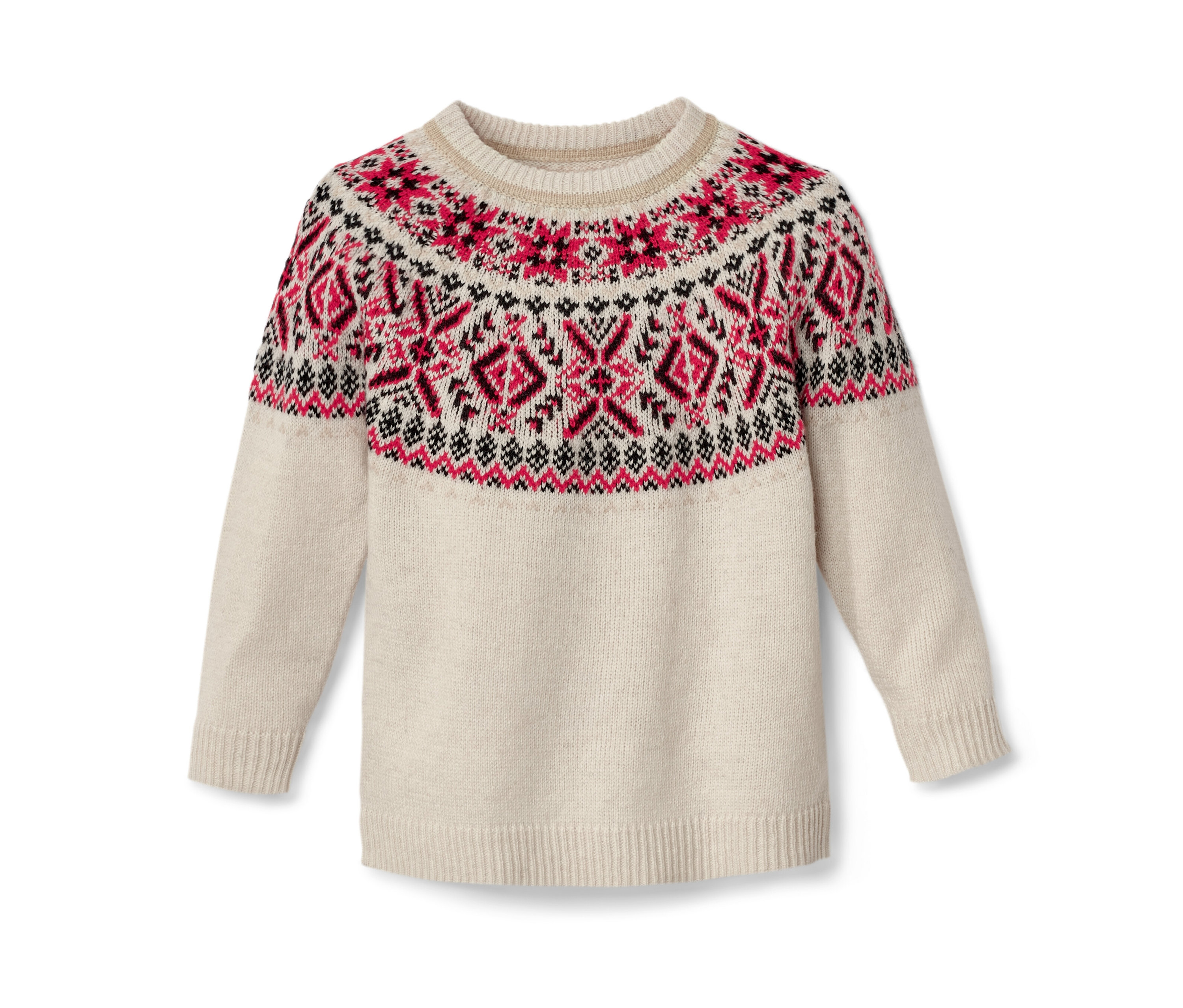 Bild von Tchibo - Kinder-Norweger-Strickpullover - Herren - Gr. 110/116 - creme
