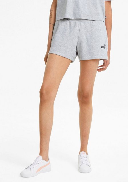 Bild von PUMA Essentials Sweatshorts Damen 04 - light gray heather L