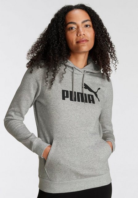 Bild von Puma Pullover Ess Logo Hoodie, Rundhals, Langarm, Kapuze, Uni für Damen - 2XL