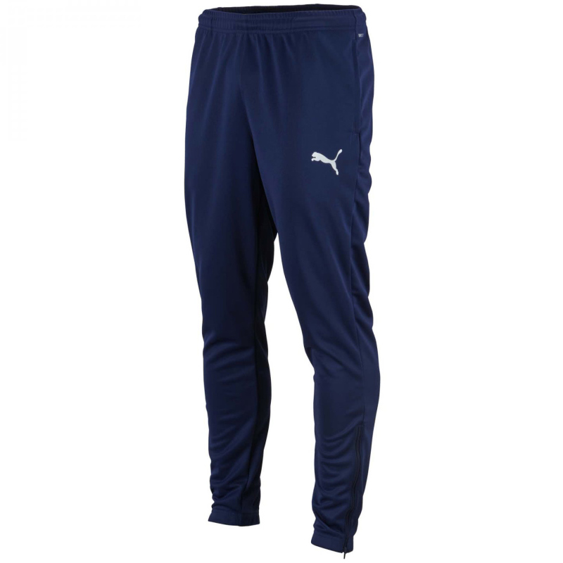 Bild von Puma Unisex-Adult teamRISE Poly Training Pants Jogginghose, Peacoat-Puma White, L
