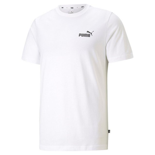 Bild von PUMA Herren ESS Essential Small Logo Tee T-Shirt Übergröße weiss bis 4XL