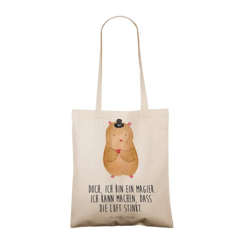 Bild von Mr. & Mrs. Panda Tragetasche Hamster Hut - Transparent
