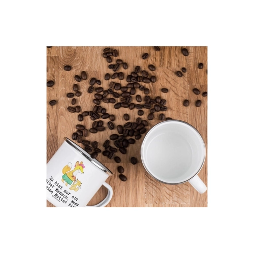 Bild von Mr. & Mrs. Panda Becher Mutter Herz - Weiß