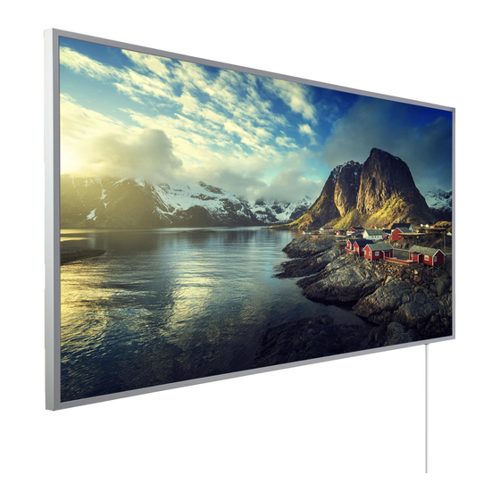 Bild von Könighaus Infrarotheizung Panorama-Serie 60 cm x 100 cm 600 W Aussicht Norwegen