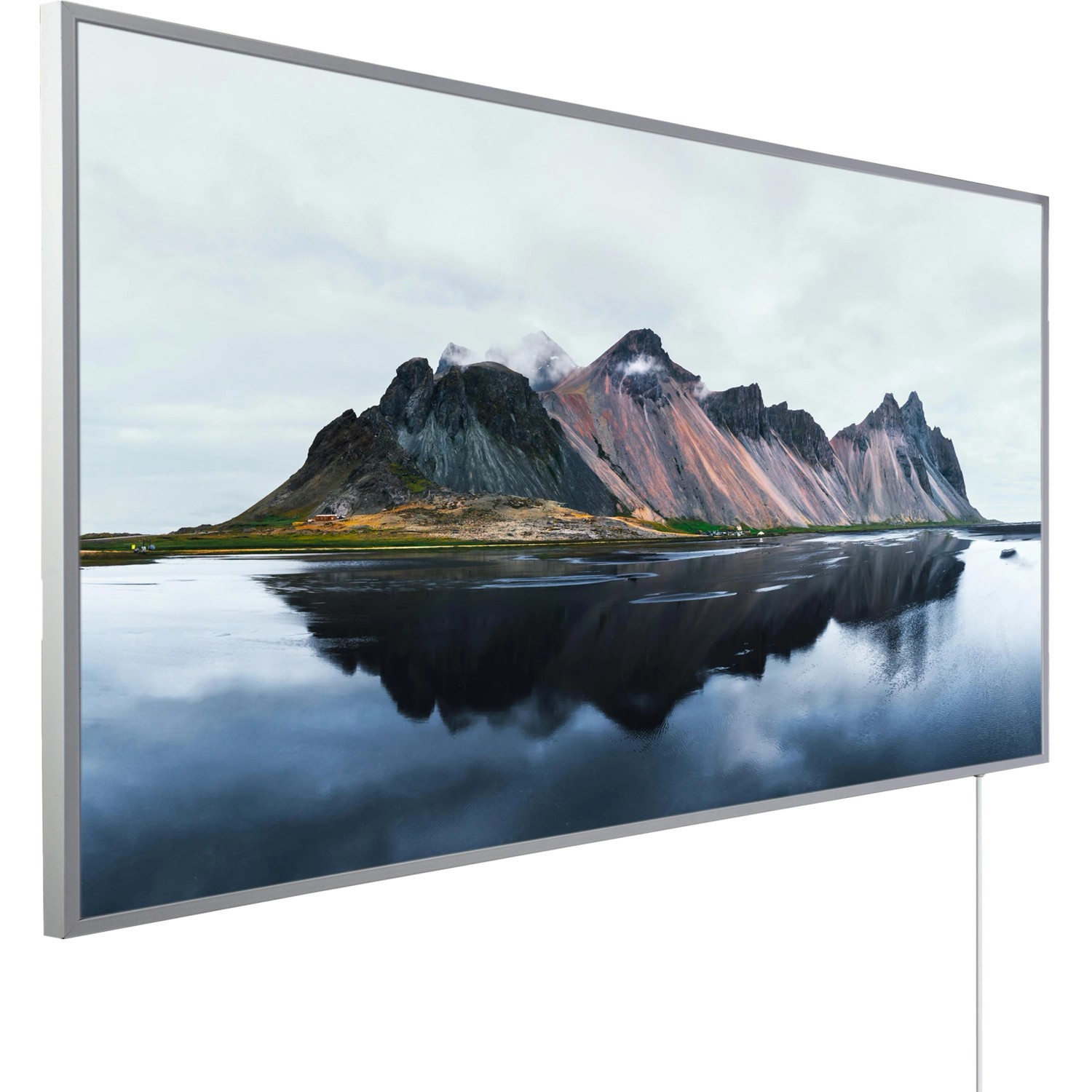 Bild von Könighaus Infrarotheizung Panorama-Serie 60 cm x 100 cm 800 W Berg und See