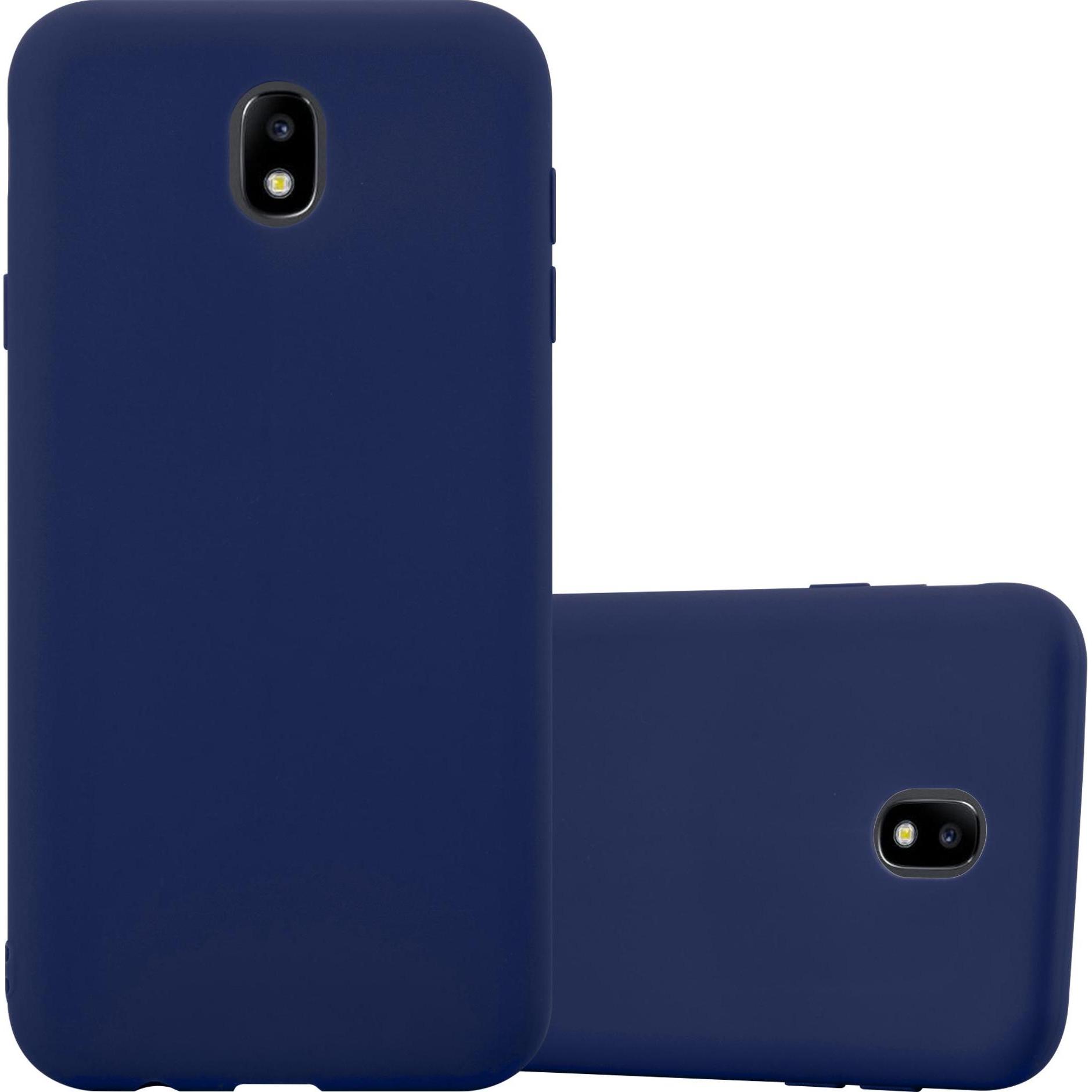 Bild von Cadorabo TPU Candy Cover (Samsung Galaxy J3 2017 (US Version)), Smartphone Hülle, Blau