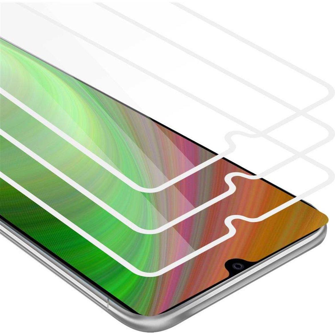 Bild von Cadorabo Vollbild Displayschutzglas (3 Stück, Huawei Mate 20), Smartphone Schutzfolie, Weiss