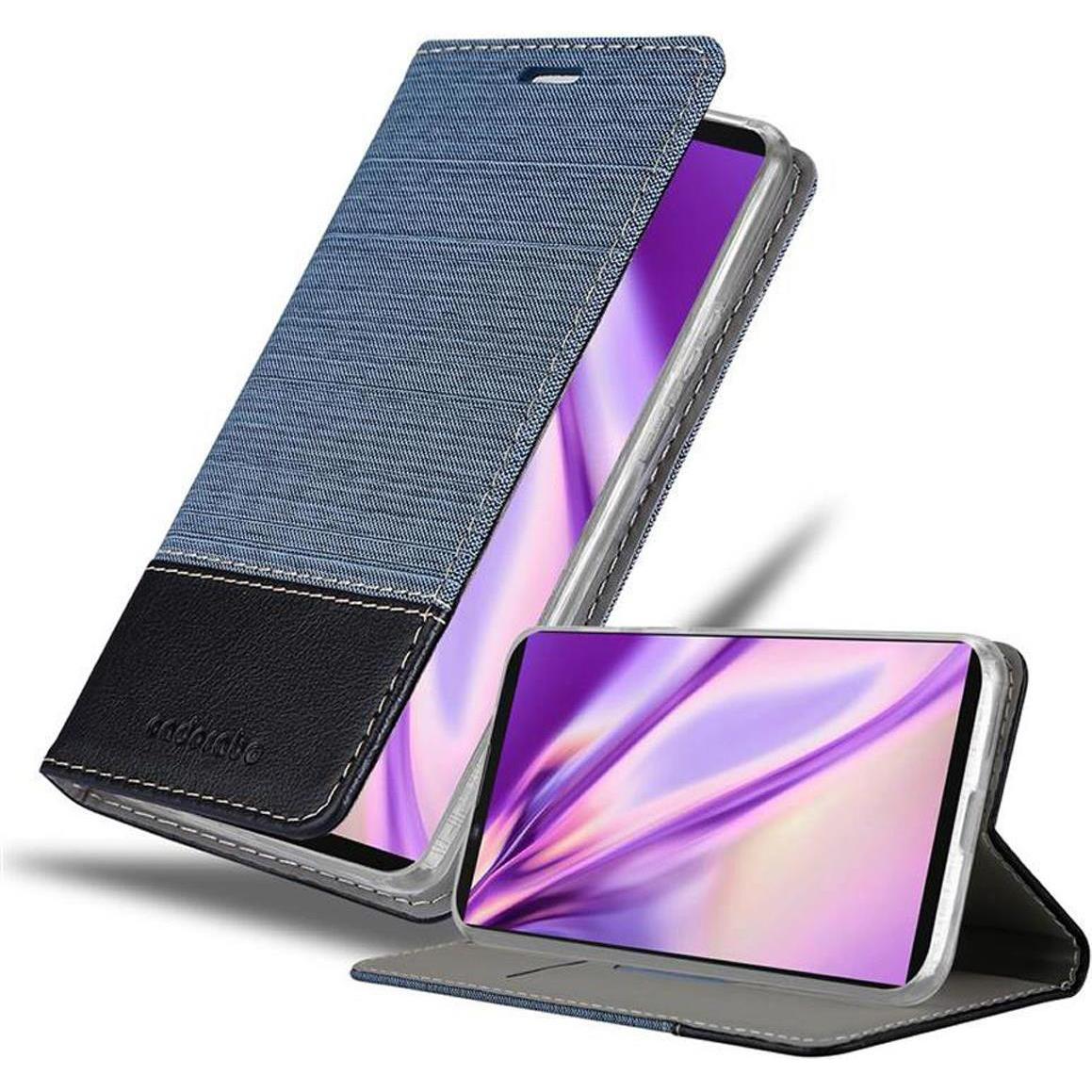 Bild von Cadorabo Book Jeans Optik Cover (Sony Xperia 1 II), Smartphone Hülle, Blau