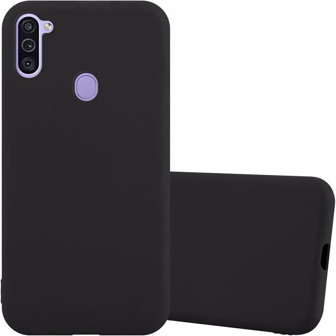Bild von Cadorabo TPU Candy Cover (Samsung Galaxy A11, Samsung Galaxy M11), Smartphone Hülle, Schwarz