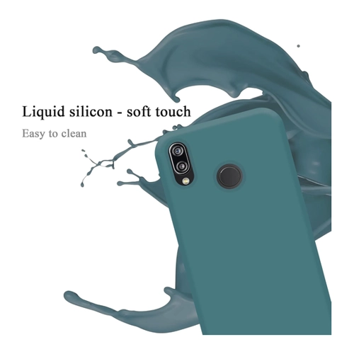 Bild von Cadorabo TPU Liquid Silicone Case Cover für Huawei P20 Lite / Nova 3E