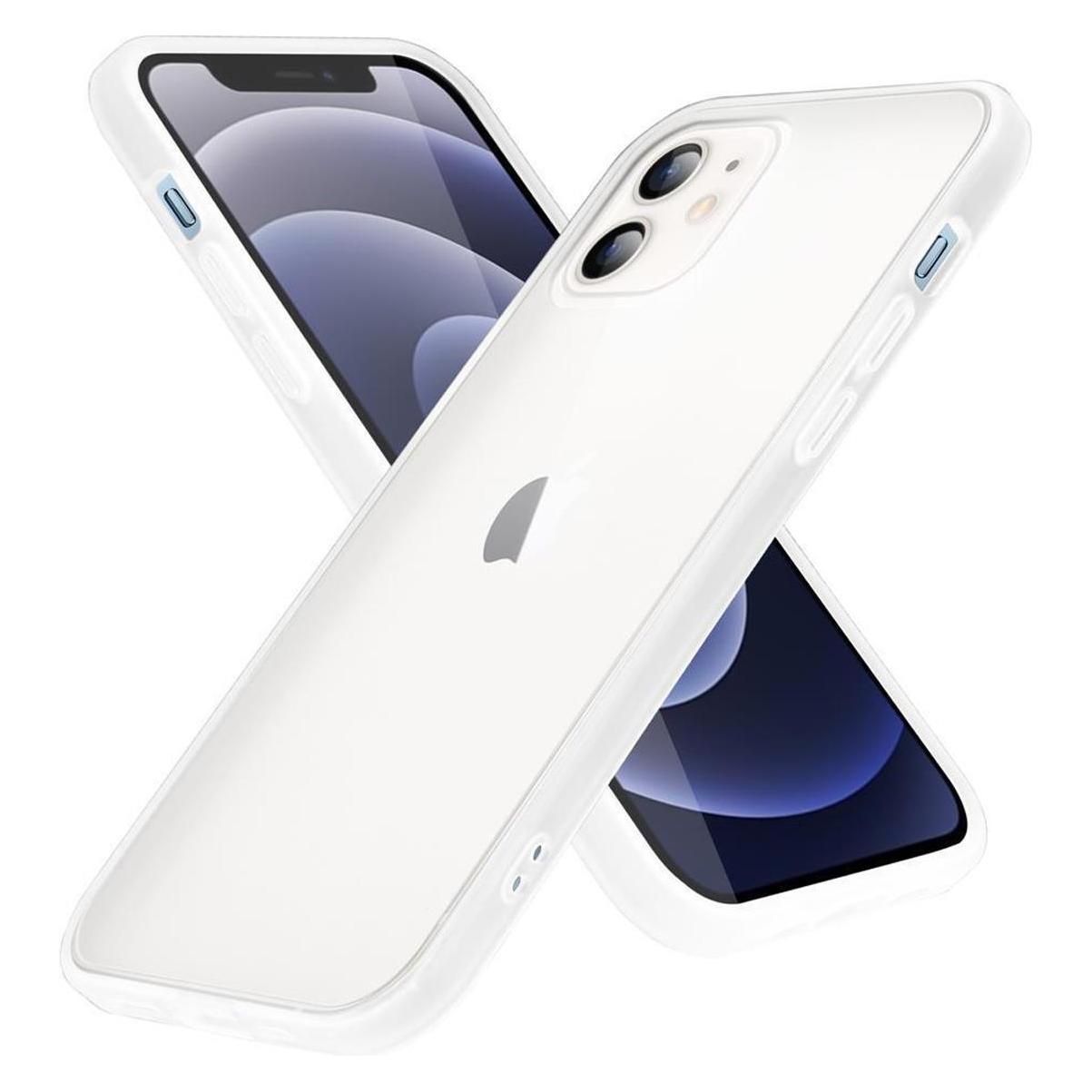 Bild von Cadorabo Hybrid Matt Cover (Apple iPhone 12 Pro Max), Smartphone Hülle, Transparent