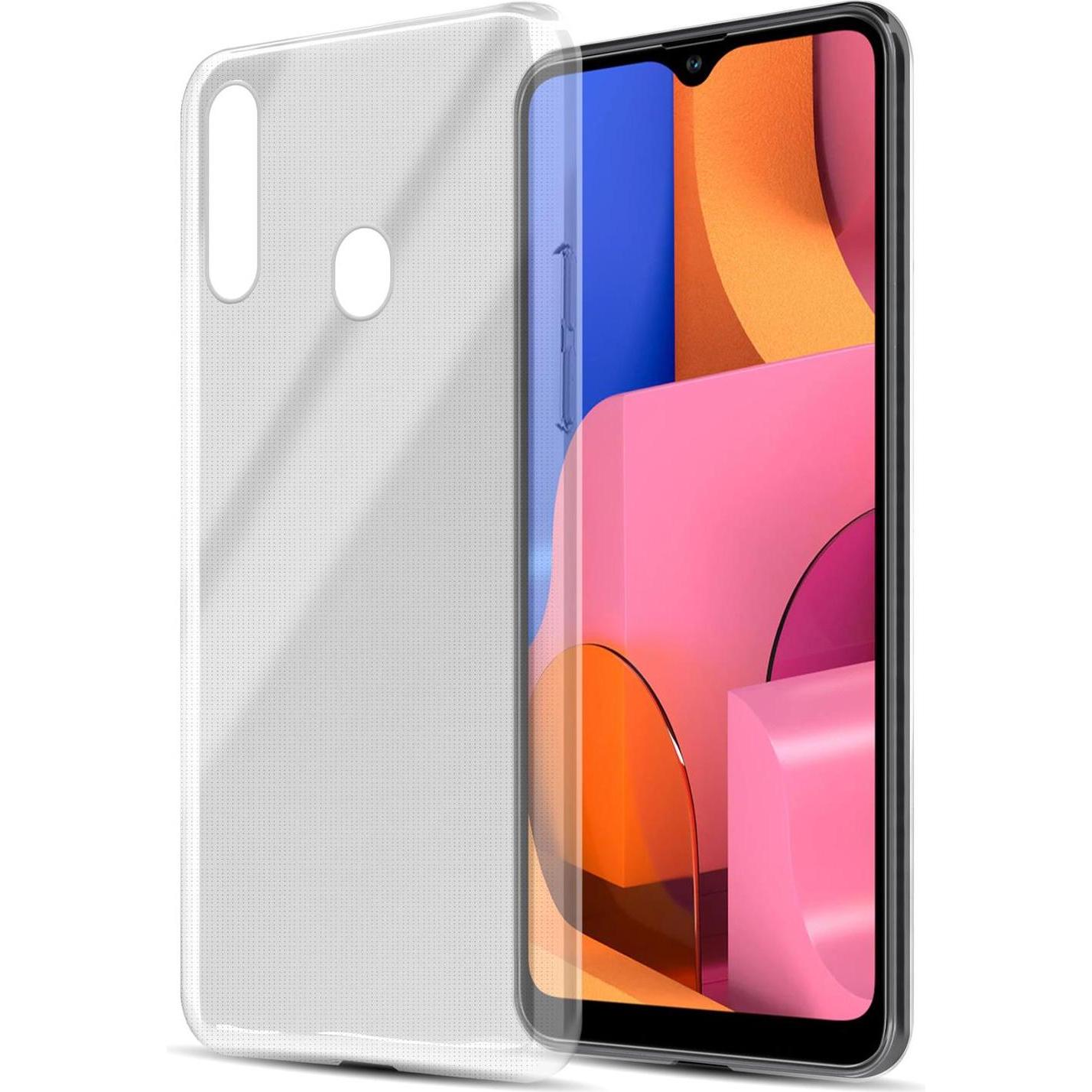 Bild von Cadorabo TPU Ultra Slim AIR Cover (Samsung Galaxy A20s), Smartphone Hülle, Transparent