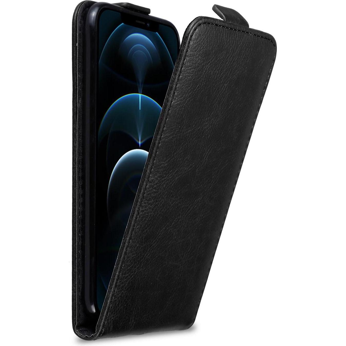 Bild von Cadorabo Flip wie Invis Cover (Apple iPhone 12 Pro Max), Smartphone Hülle, Schwarz