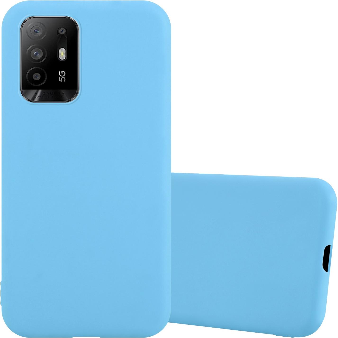Bild von Cadorabo TPU Candy Hülle (Oppo A94 5G), Smartphone Hülle, Blau