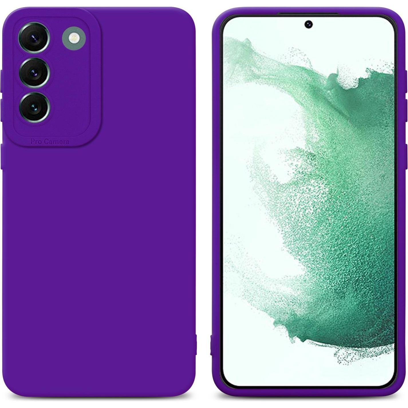 Bild von Cadorabo Hülle für Samsung Galaxy S22 PLUS im TPU Fluid LM162 Style (Samsung Galaxy S22+), Smartphone Hülle, Violett
