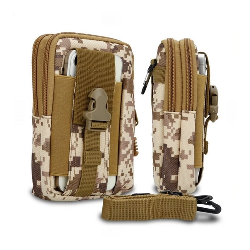 Bild von Cadorabo Handytasche für Blackberry Q20 – Vielseitige Hüfttasche in Camouflage