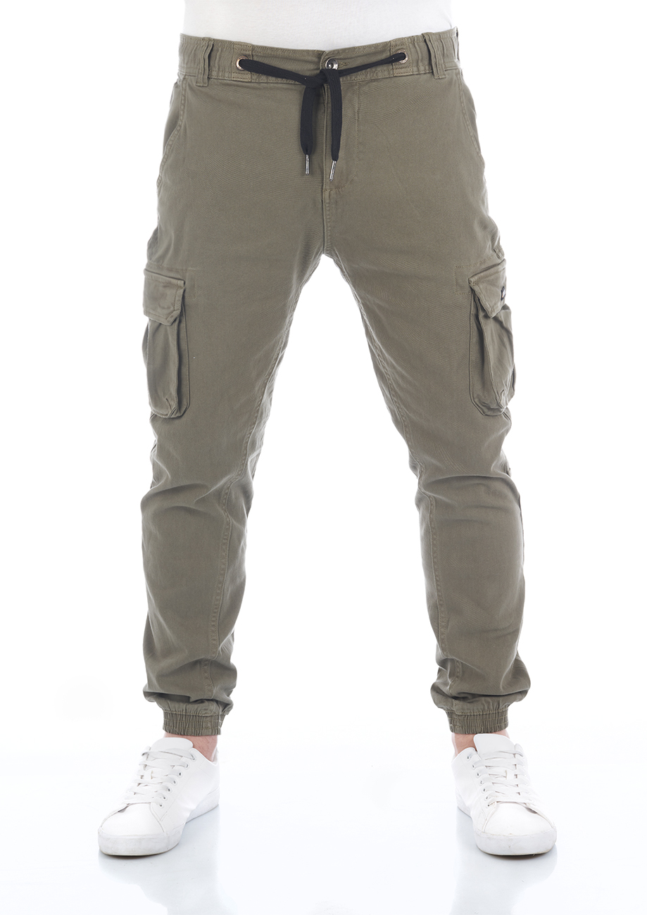 Bild von riverso Cargohose Herren Stretch Slim Fit RIVHanno