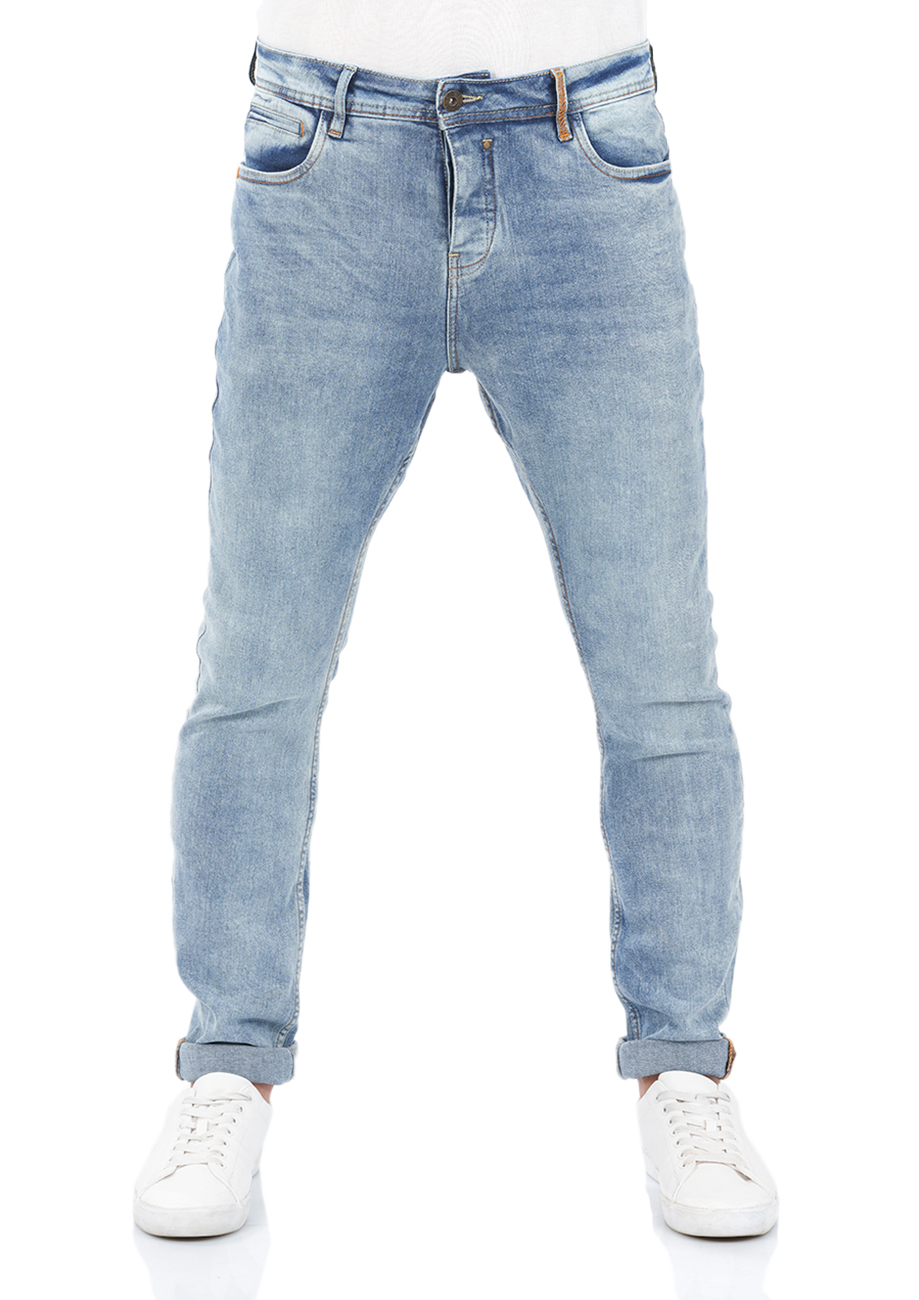 Bild von riverso Tapered-fit-Jeans Herren Jeanshose RIVToni Denim Hose mit Stretch