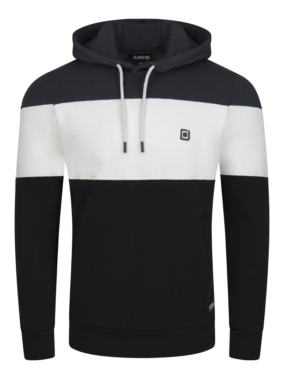 Bild von riverso Kapuzenpullover Herren Hoodie RIVRemo Regular Fit Longsleeve Colourblocking Sweatshirt mit Kängurutasche