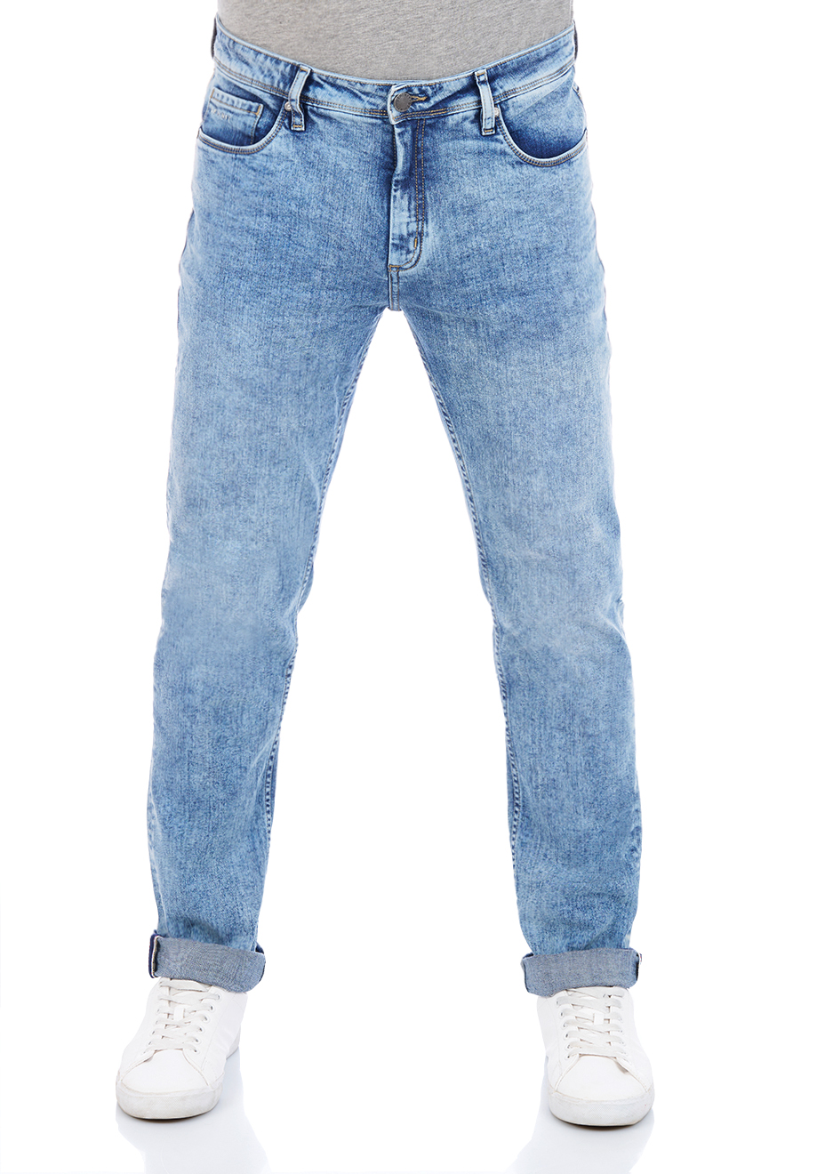 Bild von DENIMFY Jeans Herren Stretch Straight Fit DFMiro