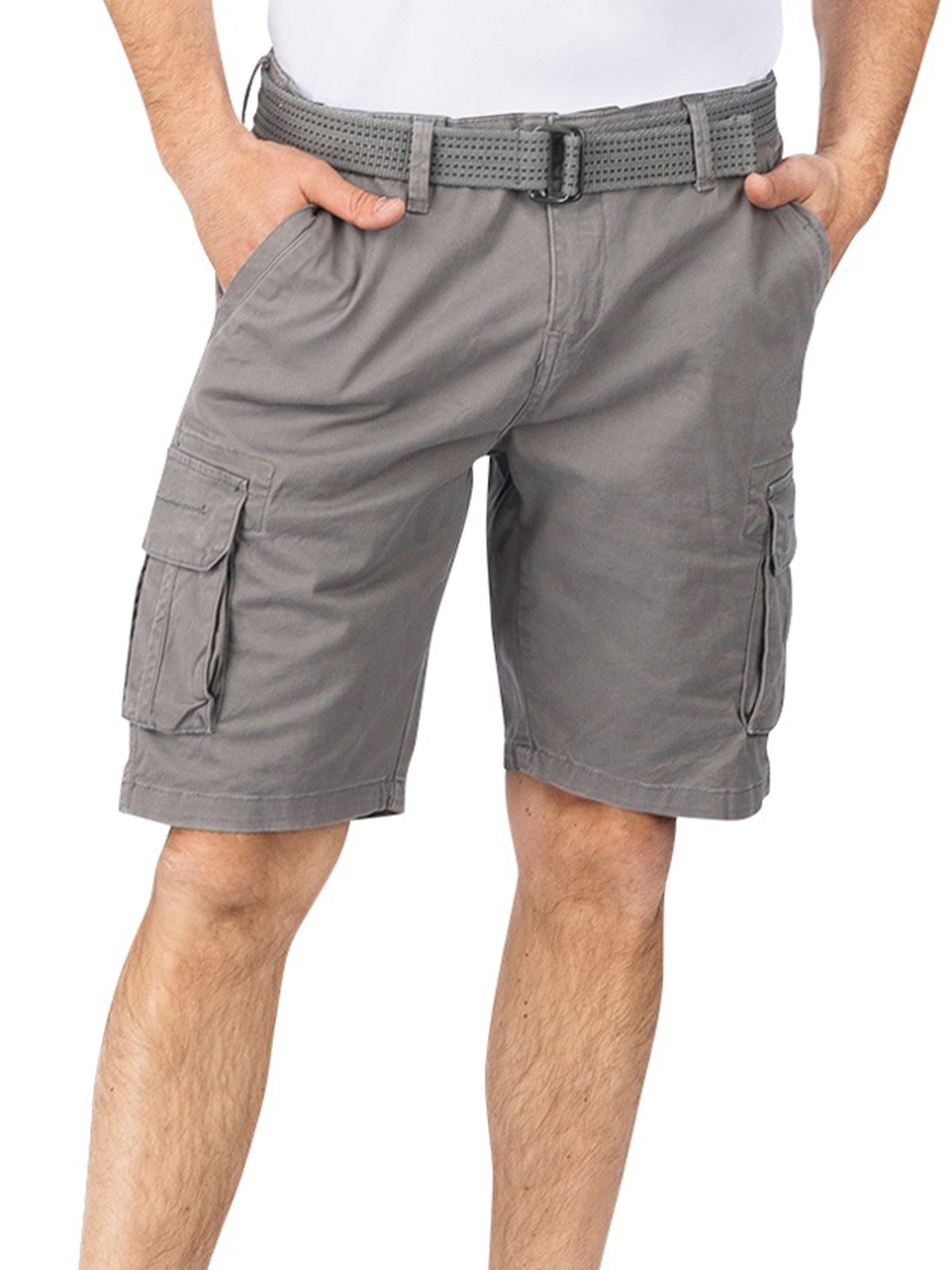 Bild von riverso Cargo Shorts Herren mit Gürtel Regular Fit RIVJoko