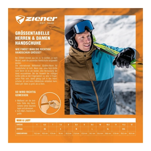 Bild von Damen Skihandschuhe KAHLI PR von Ziener – Optimaler Komfort für den Winter