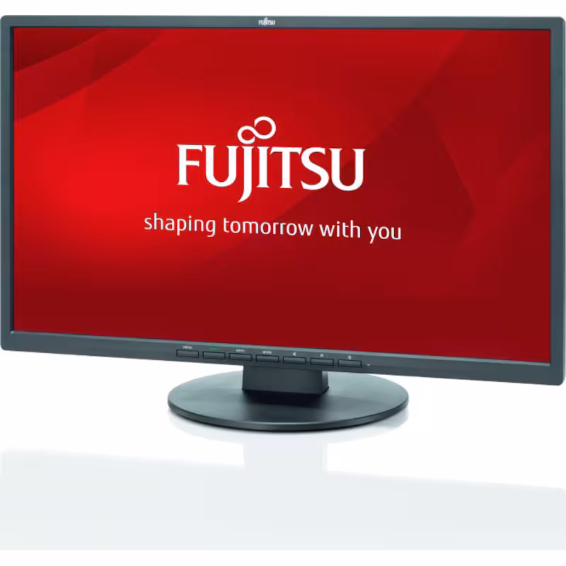 Bild von Fujitsu E22-8 TS Pro - LED-Monitor - 54.6 cm (21.5) - 1920 x 1080 Full HD (1080p) - IPS - 250 cd/m² - 1000:1 - 5 ms - DVI-D, VGA, DisplayPort - Lautsprecher - Schwarz